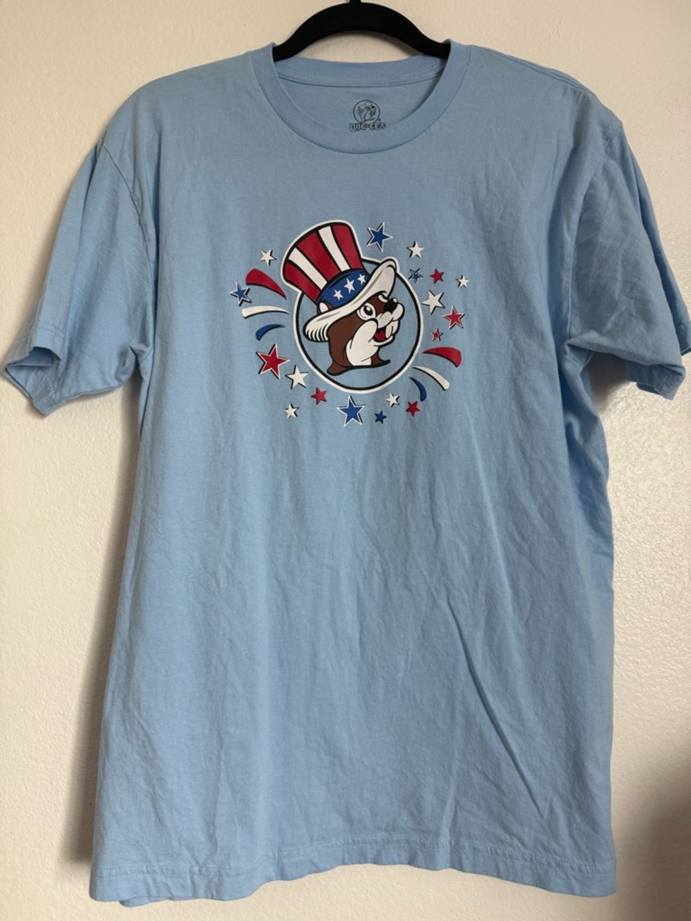BUC-EE'S 4th Of July, Sweet Land of Liberty Graphic Cotton T-Shirt, Men's Large